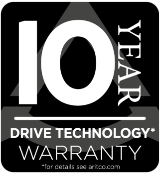 10 year warranty Black