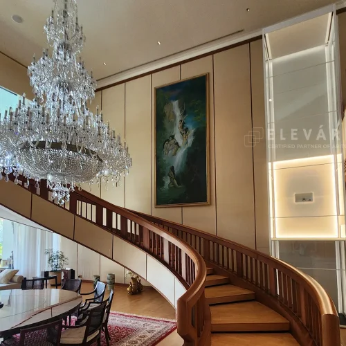 A Home Lift System designed to meet the highest safety standards set by Europe